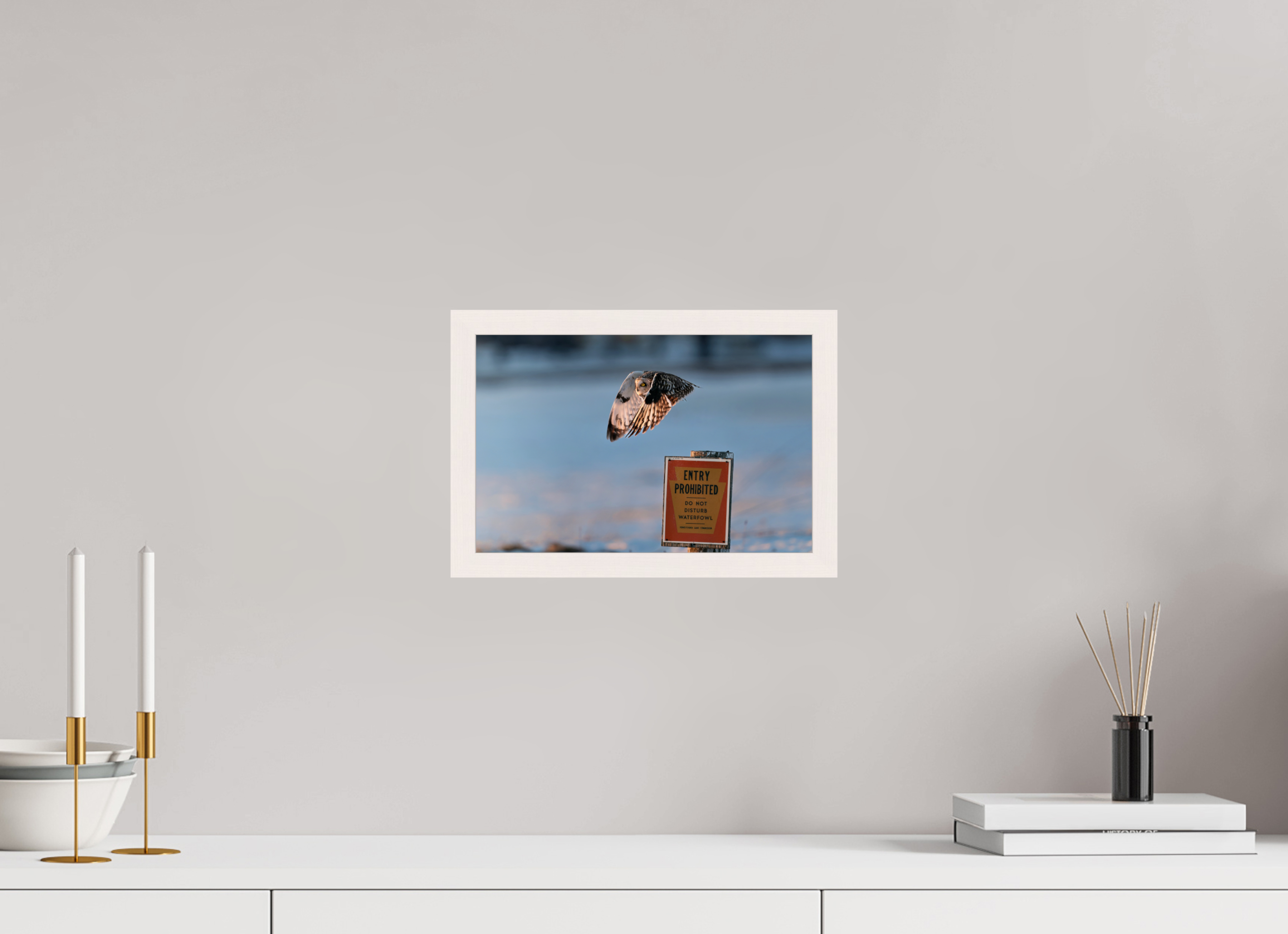 12 x 8″, Gallery Frame Entry Prohibited