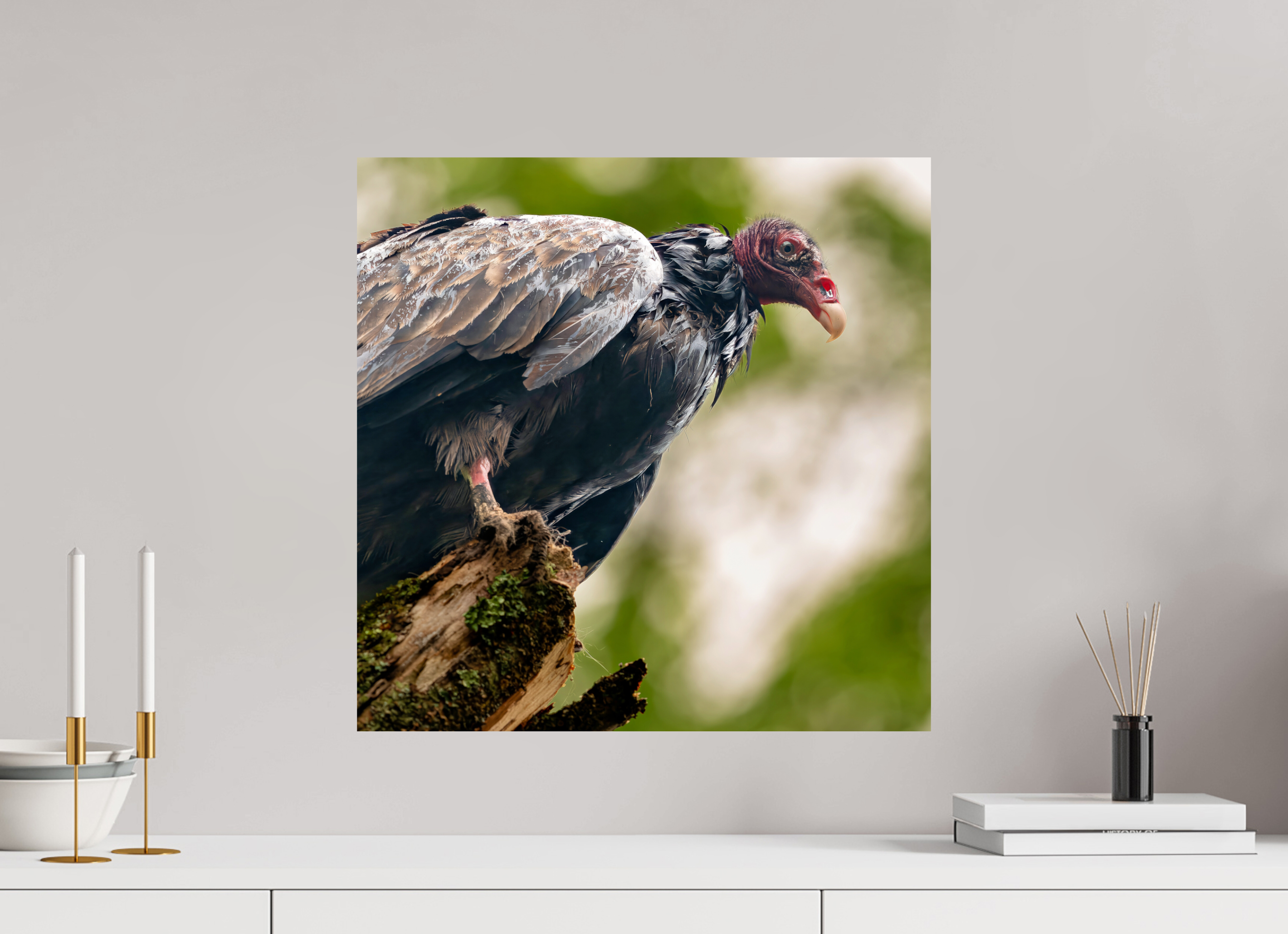 20 x 20″, Photo Print On Fuji Crystal DP II Guardian at the Gate
