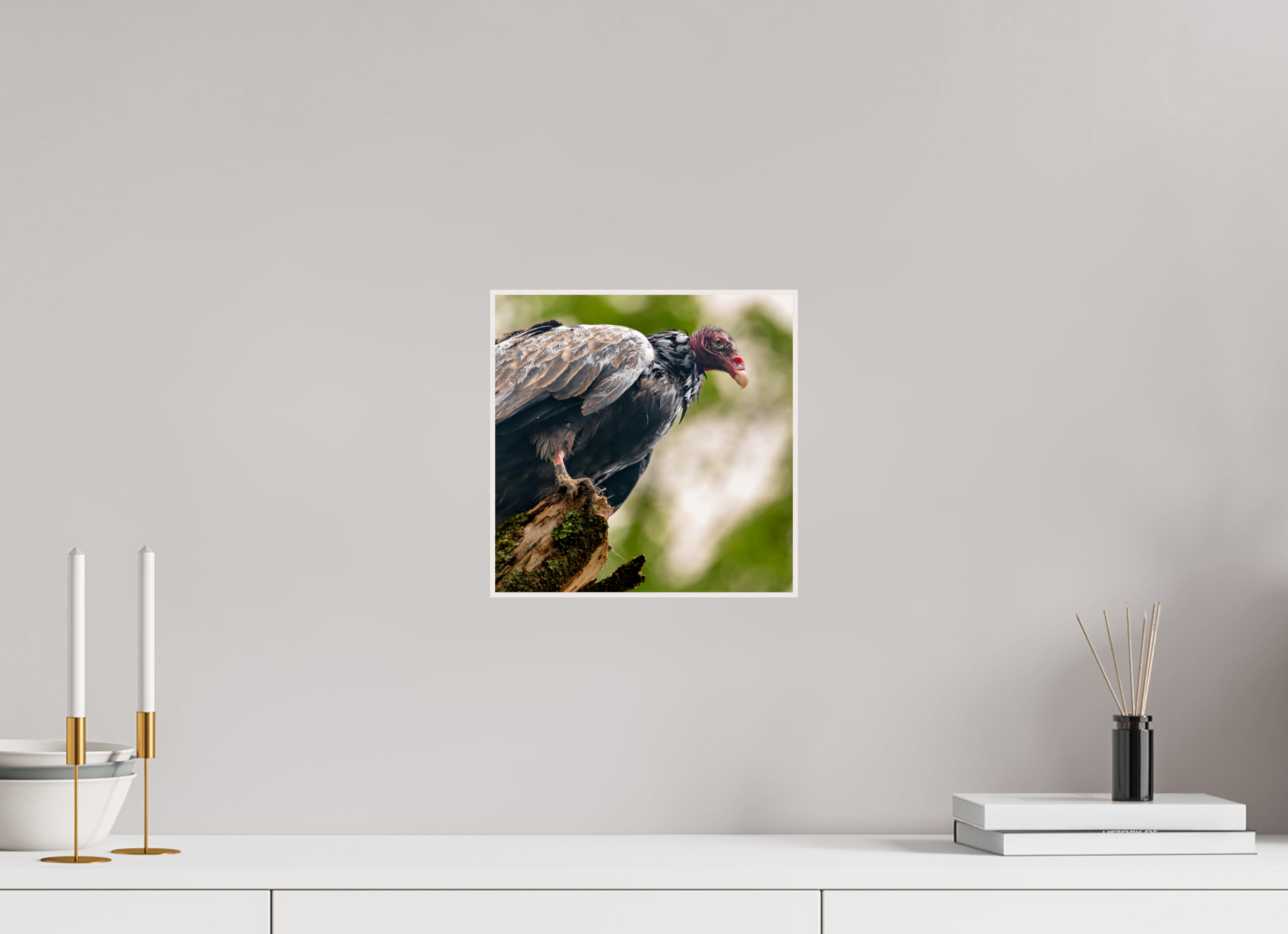 10 x 10″, Solid Wood ArtBox Frame Guardian at the Gate