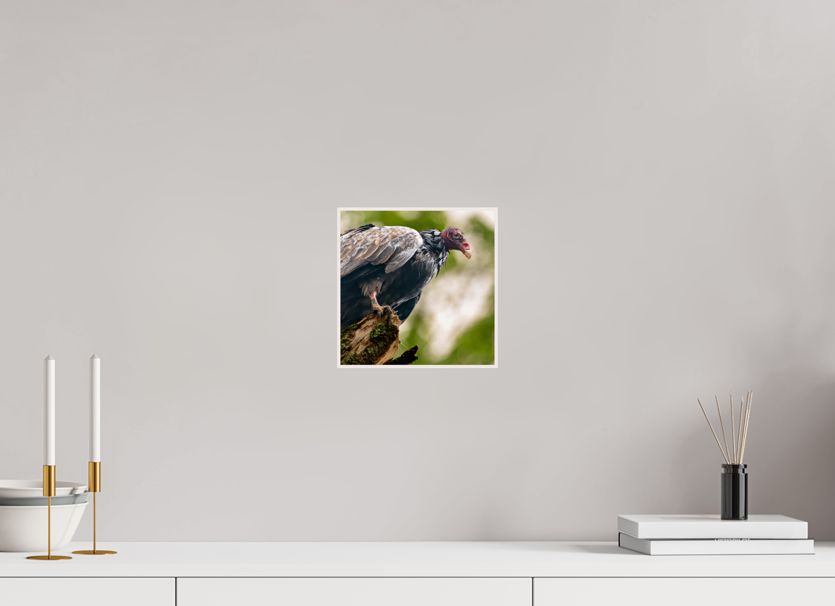 8 x 8″, Solid Wood ArtBox Frame Guardian at the Gate