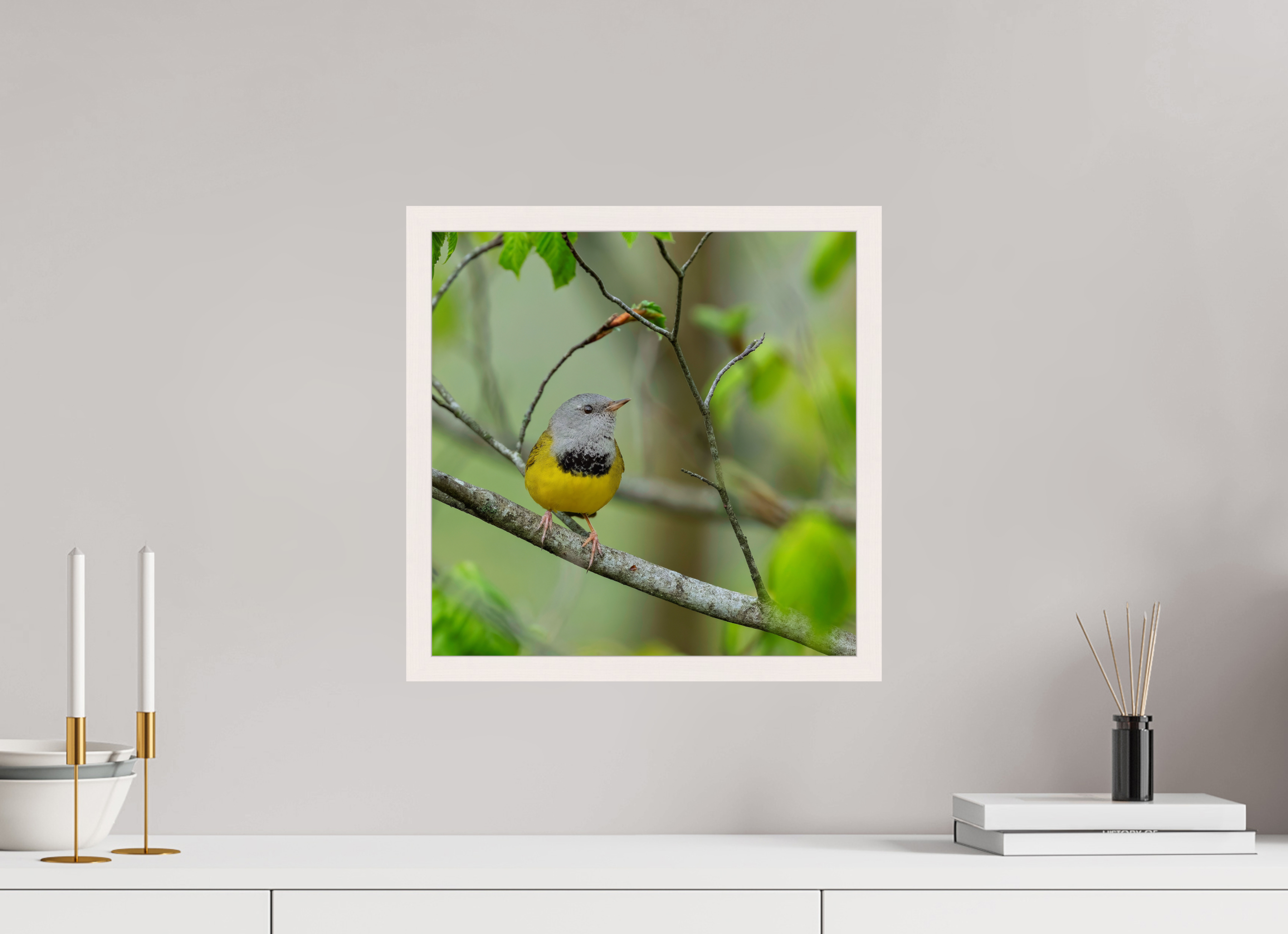 15 x 15″, Gallery Frame Good Mourning!