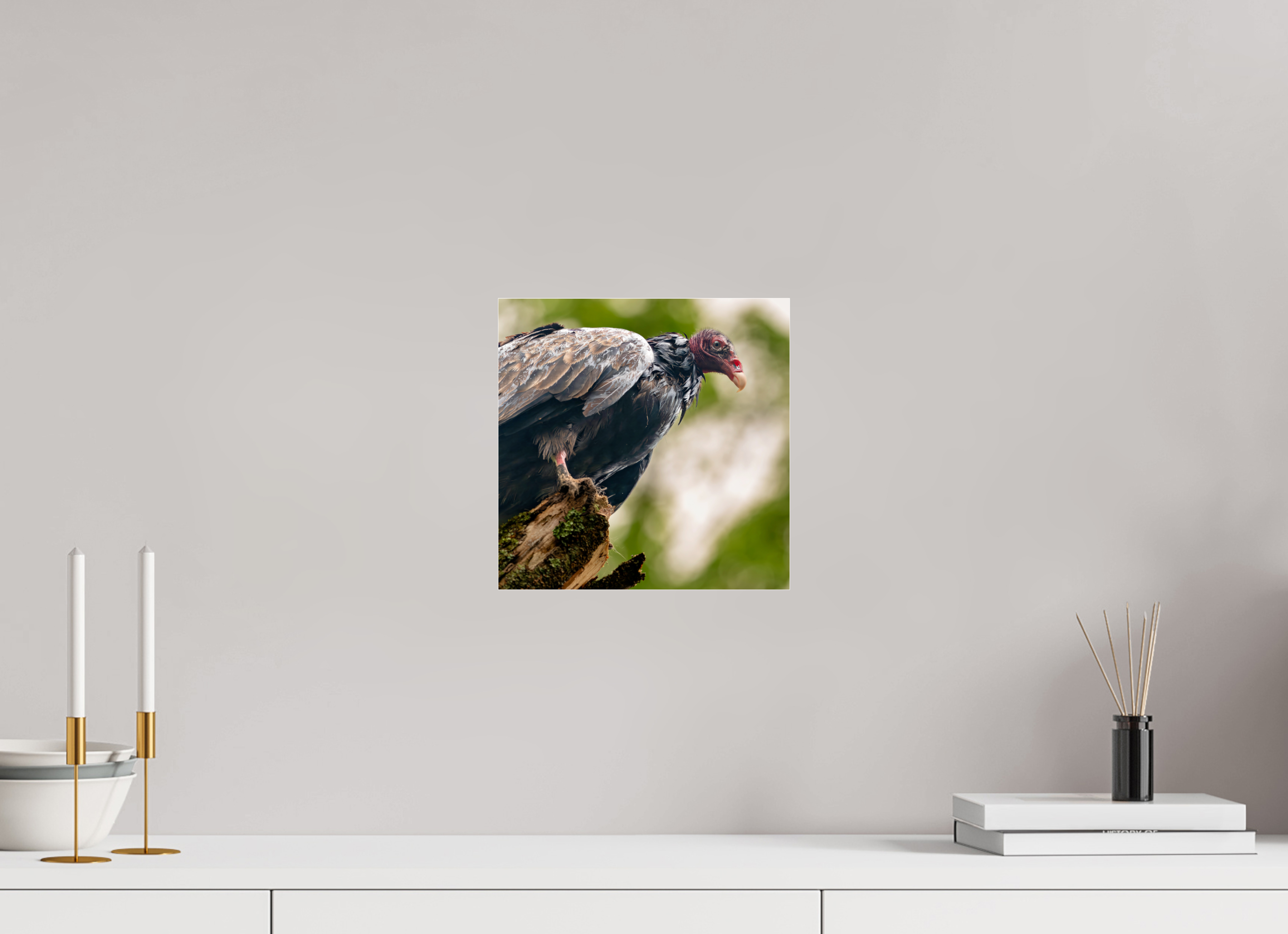 10 x 10″, Print Under Acrylic Glass Guardian at the Gate
