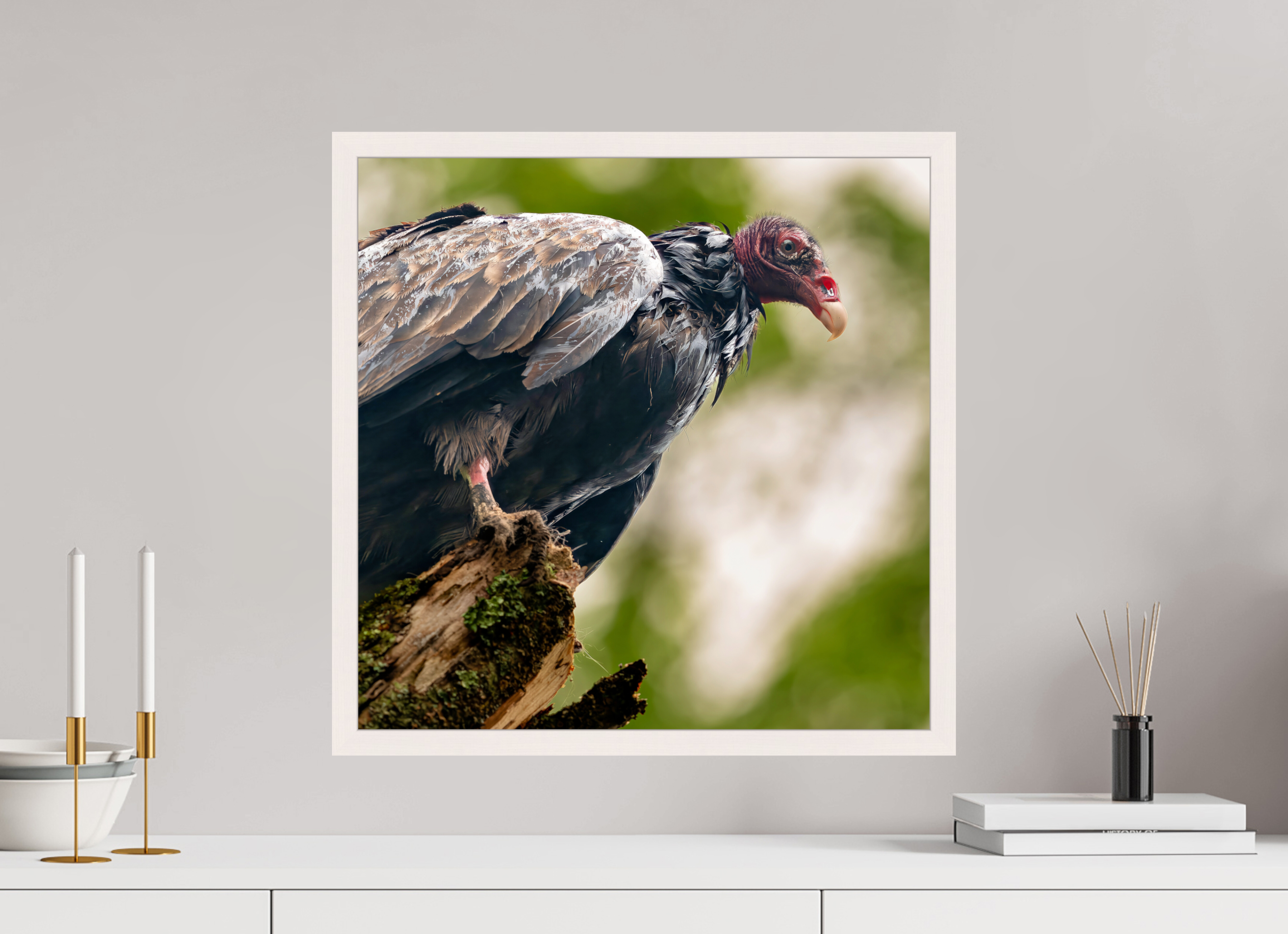 20 x 20″, Gallery Frame Guardian at the Gate