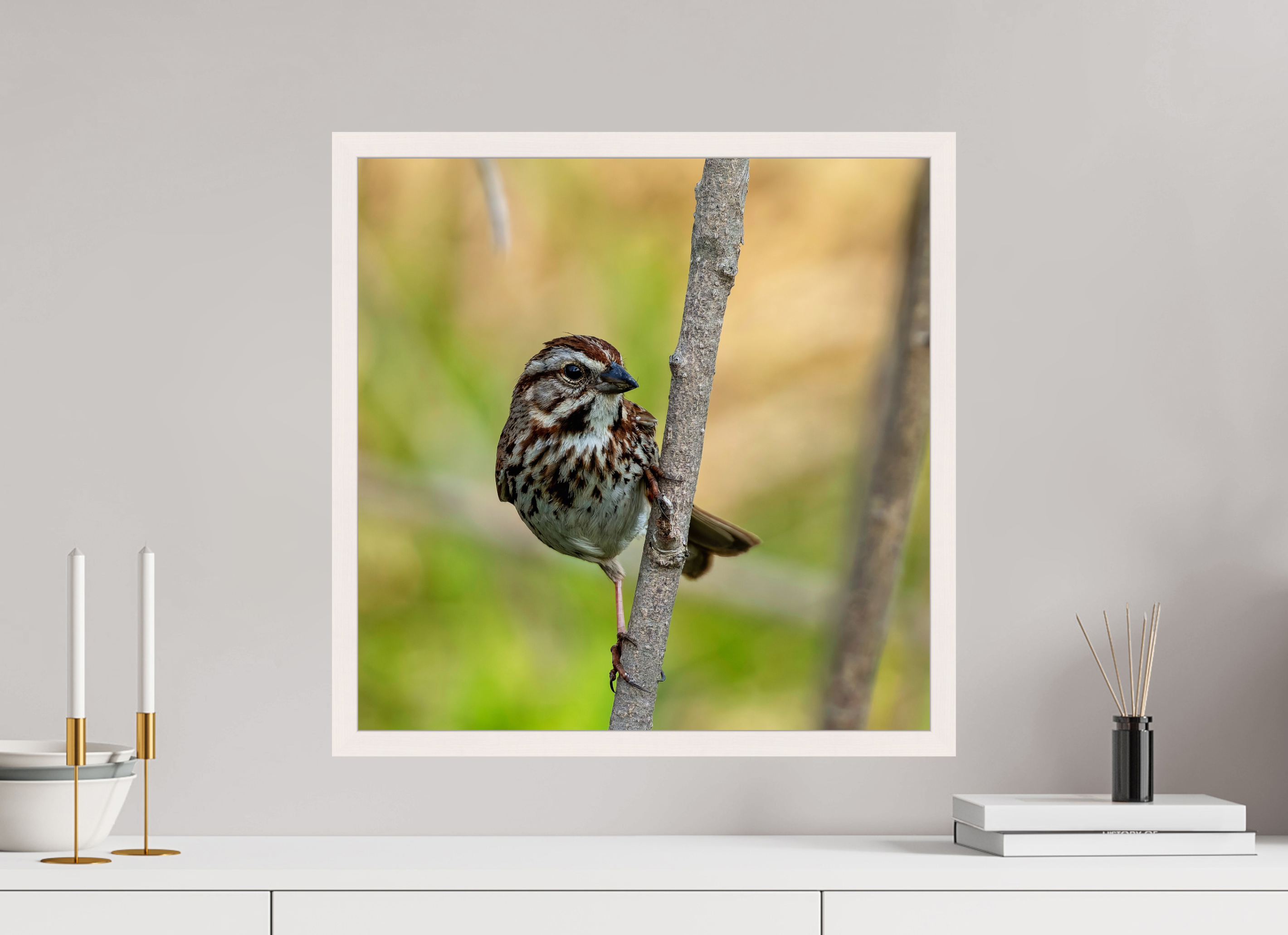 20 x 20″, Gallery Frame Song-sational!