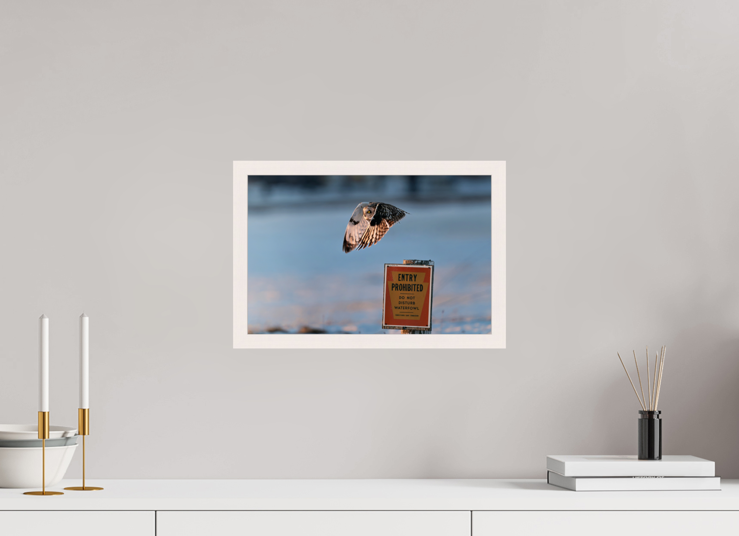 15 x 10″, Gallery Frame Entry Prohibited