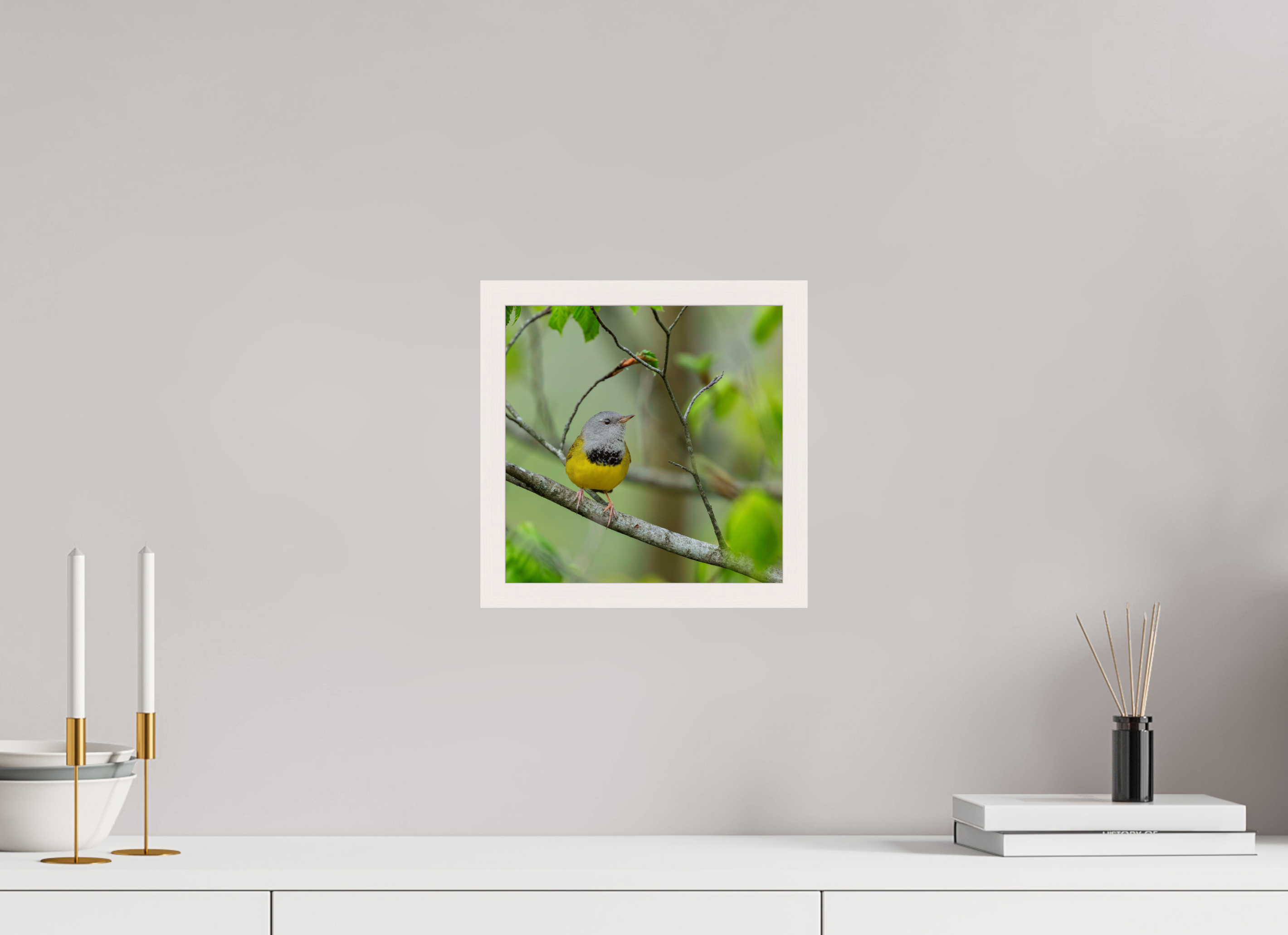 10 x 10″, Gallery Frame Good Mourning!