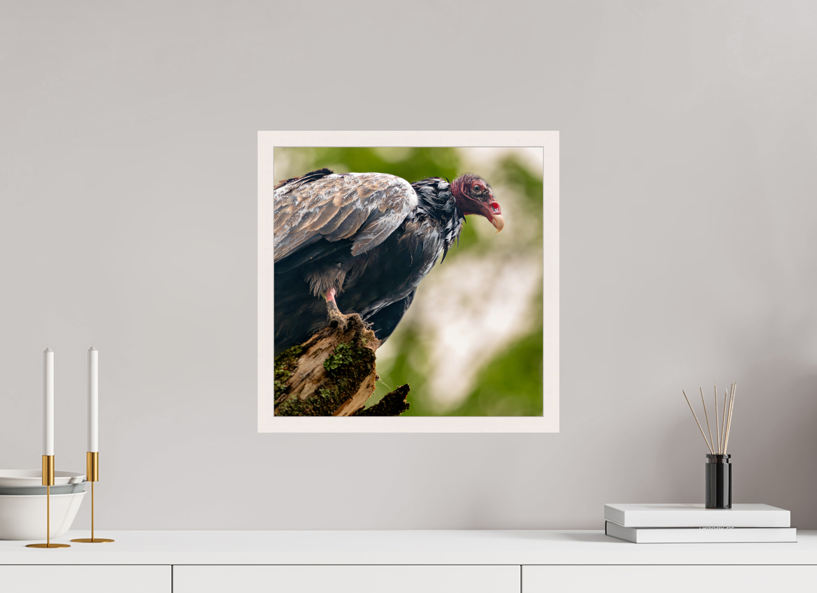 15 x 15″, Gallery Frame Guardian at the Gate