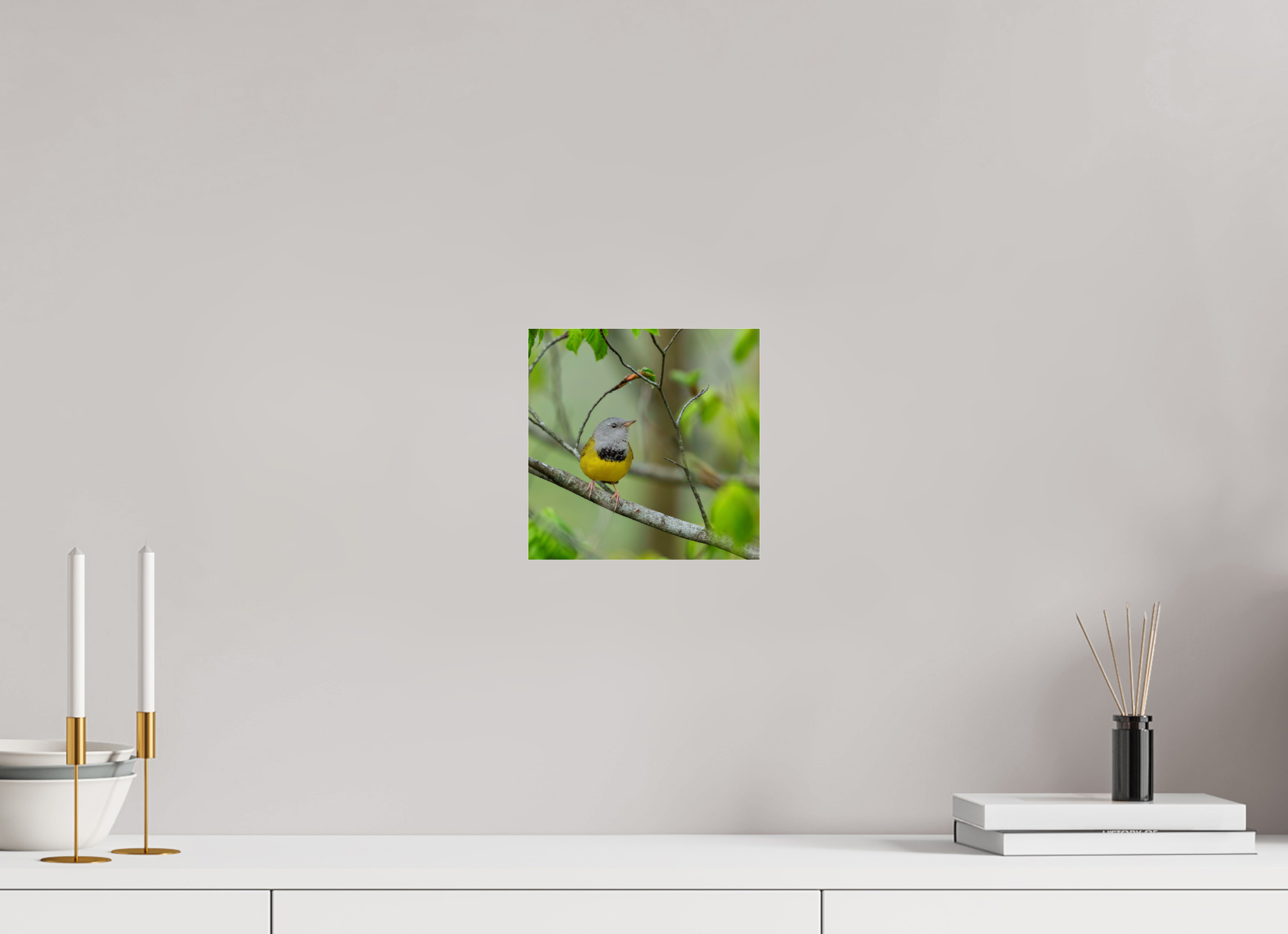 8 x 8″, Print Under Acrylic Glass Good Mourning!