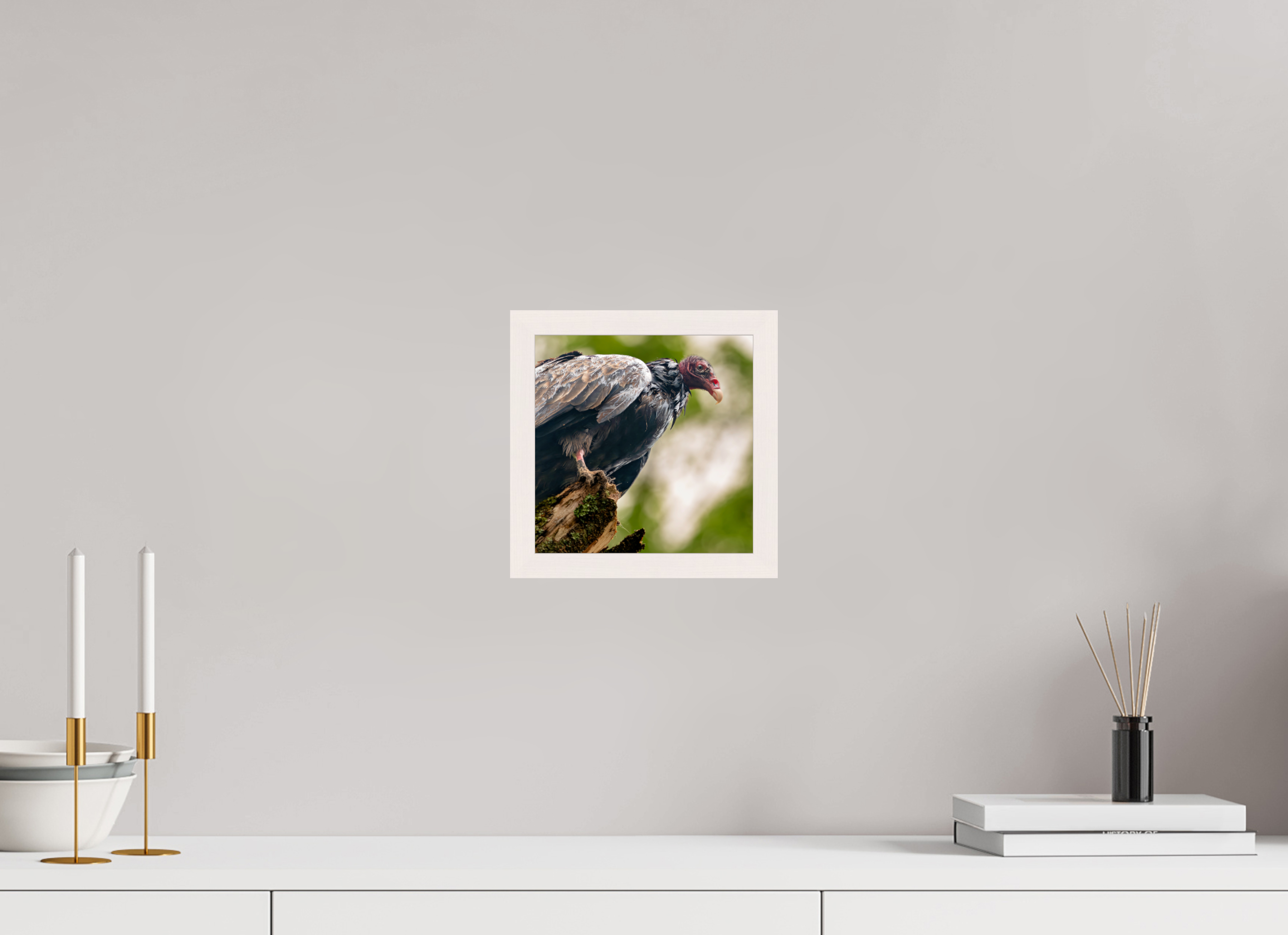 8 x 8″, Gallery Frame Guardian at the Gate