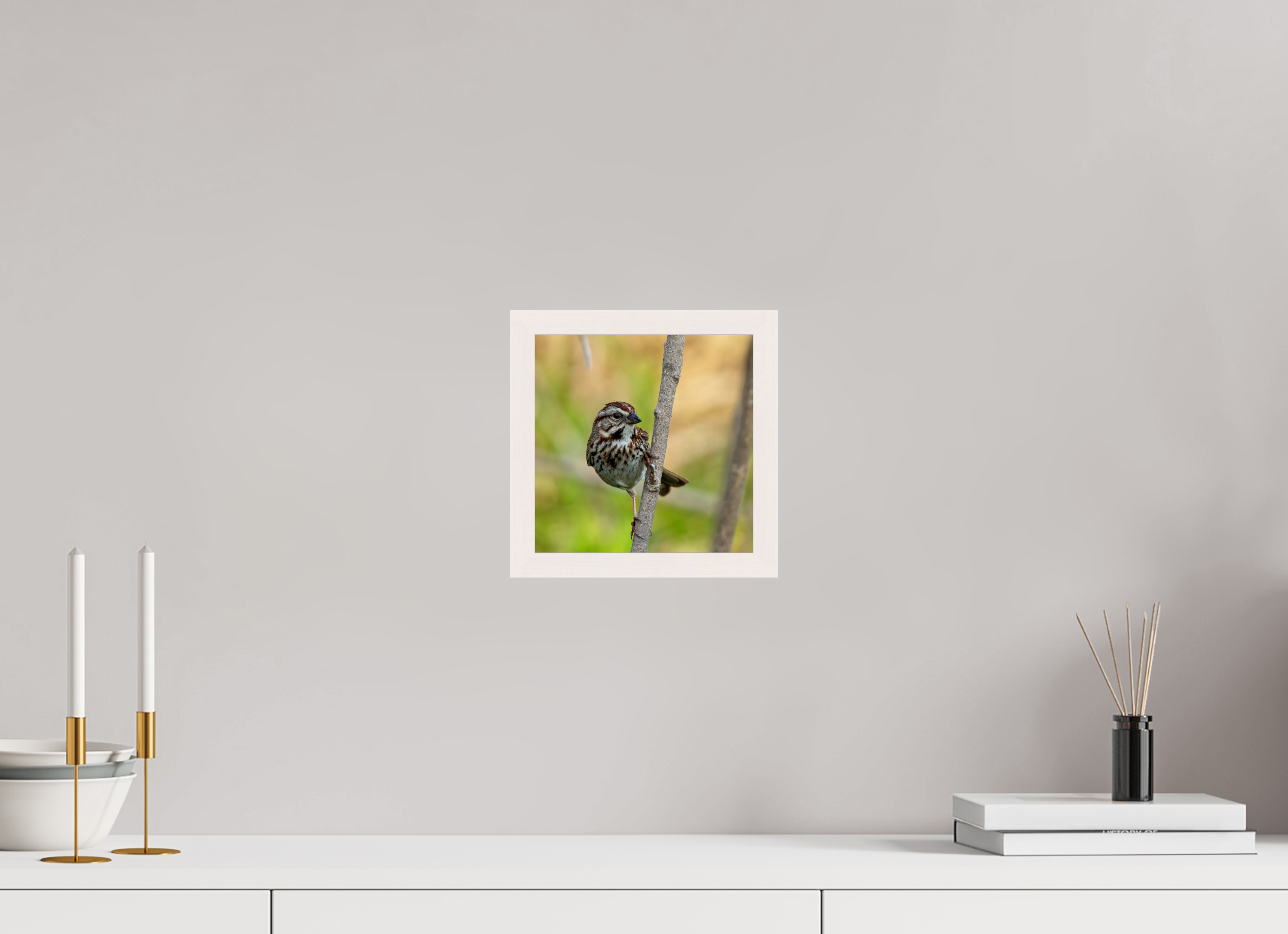 8 x 8″, Gallery Frame Song-sational!